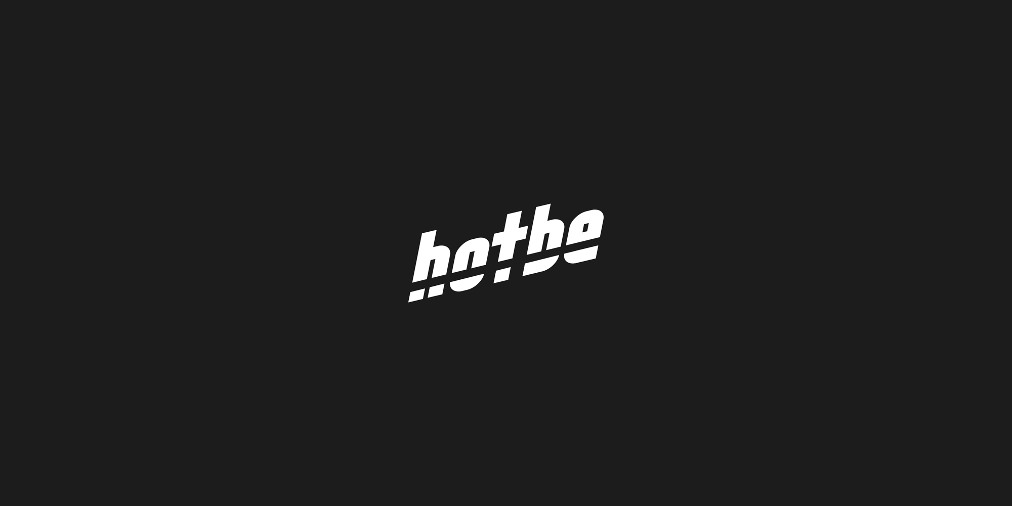 Hotbe - A logo for an art collective.