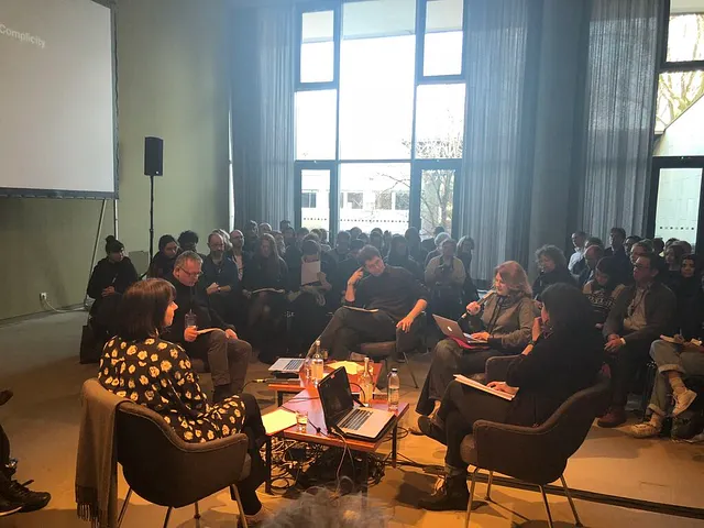 A seminar at transmediale.